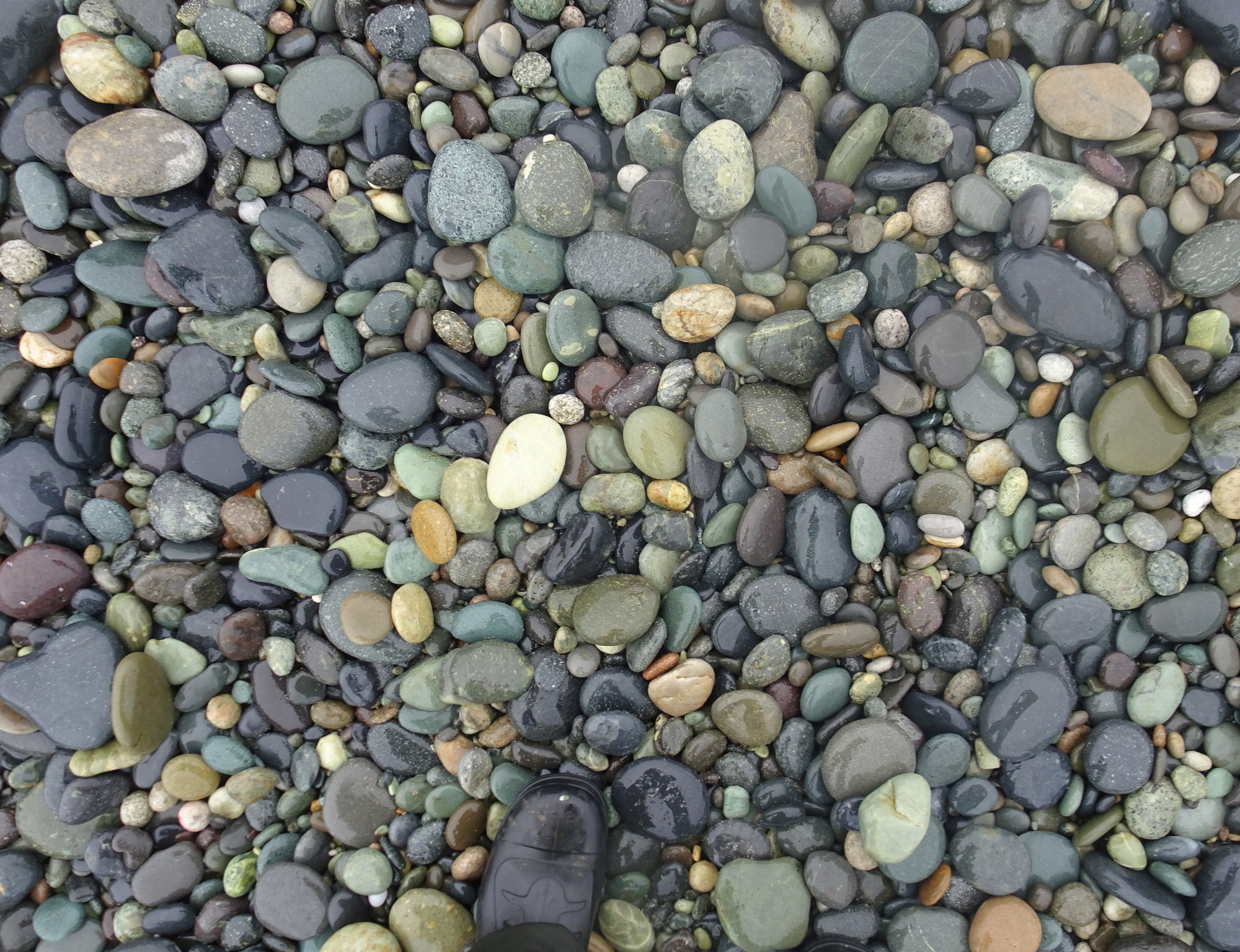 Gemstone Beach stones.