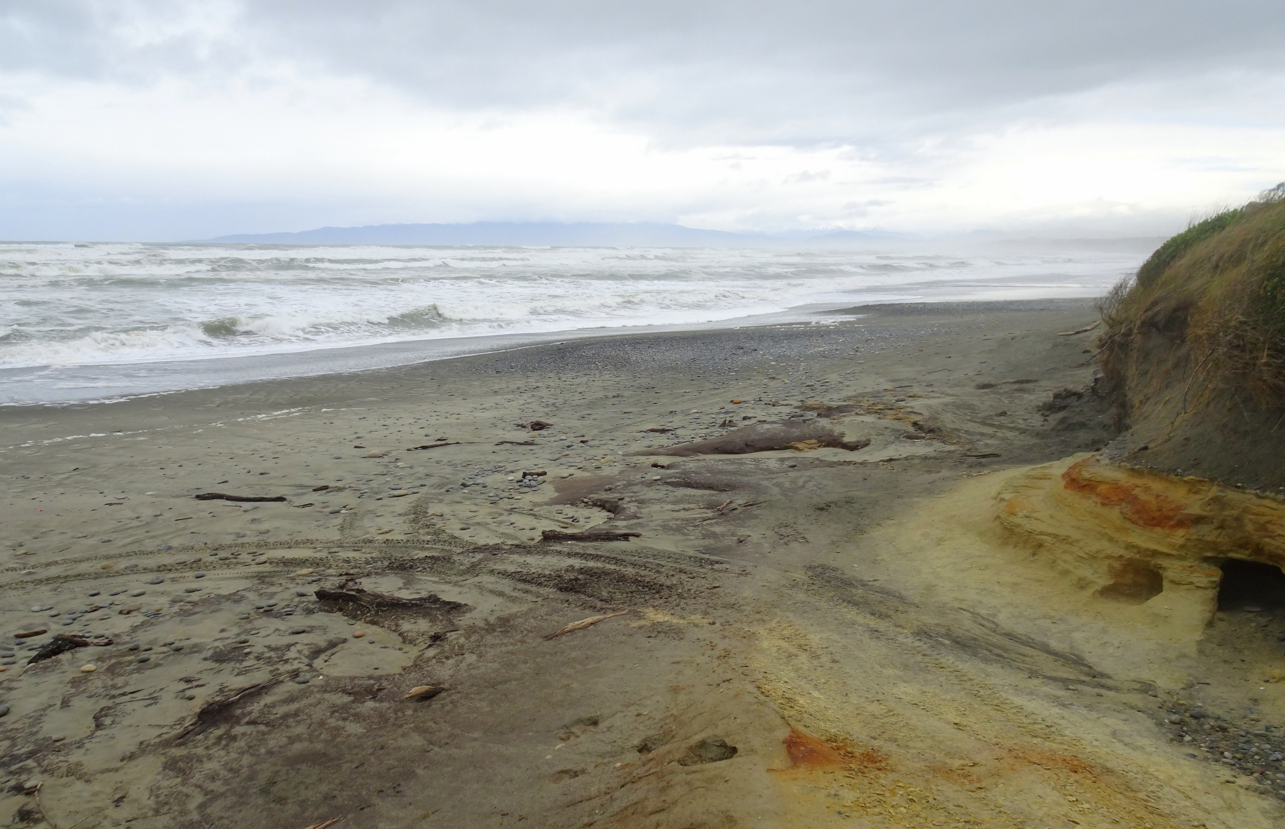 Gemstone Beach when I arrived.