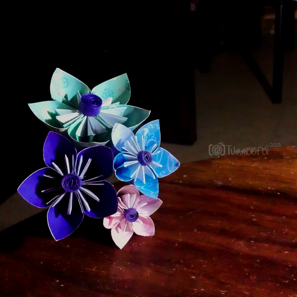 Kusudama Origami Boutonniere