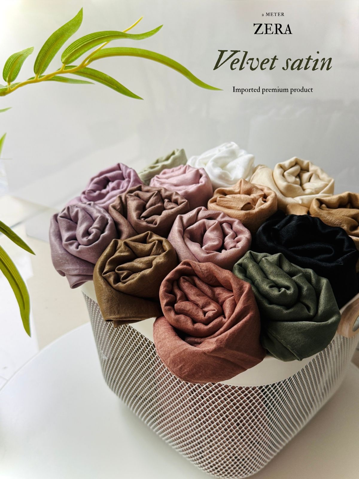VELVET SATIN HIJAB