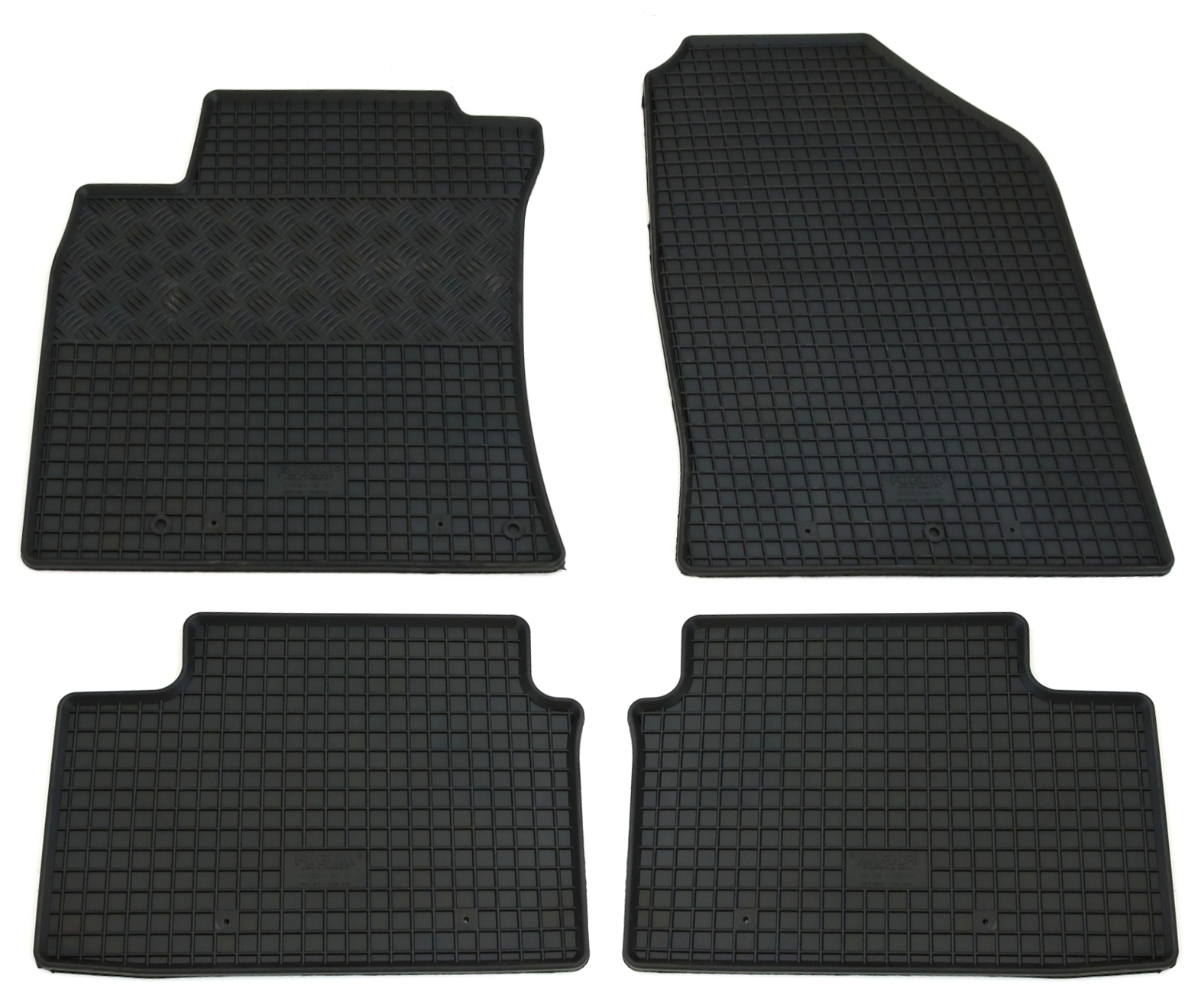 Uyoyous teppichläufer rutschfest 300 x 90 cm streifenmuster schmutzfang teppich läufer schmutzfangmatte mit rutschfester rücken für . Gummimatten + Gummi Kofferraumwanne mit Motiv fÃ¼r Hyundai
