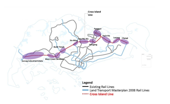 It's one of the two future lines for the mass . Cross Island Line The Tunnelling Journal