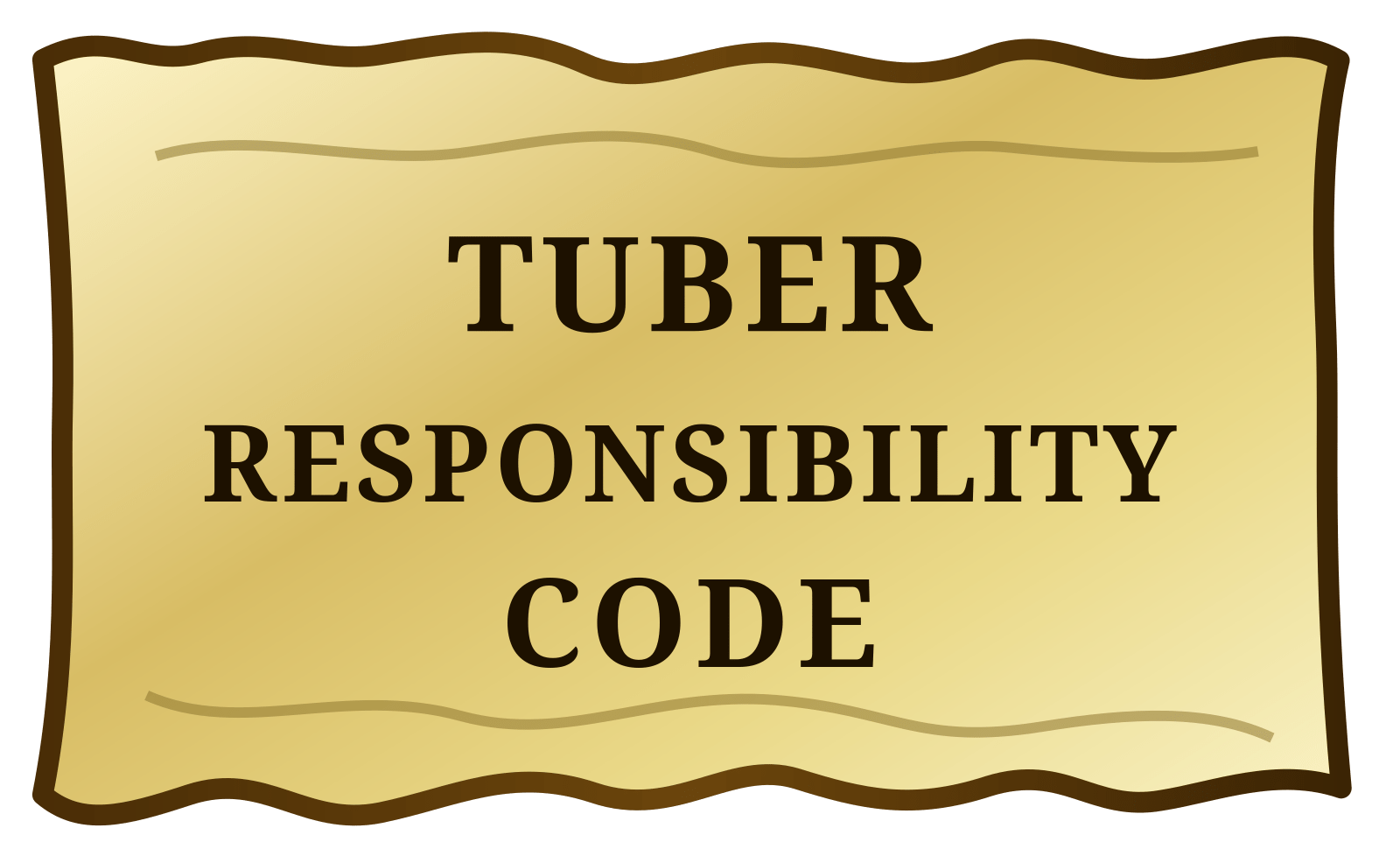 Tuber Responsibility Code