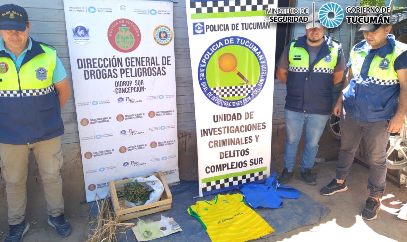 Operativo en La Cocha: secuestran marihuana y detienen a una mujer