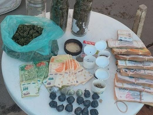 La Trinidad: Secuestran plantas y bagullos de marihuana en allanamiento