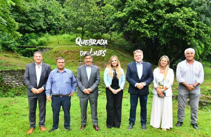 Polo turístico: Acevedo destacó la revalorización de la Quebrada de Lules