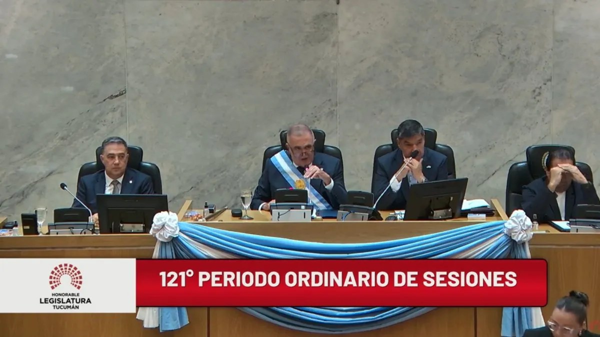 Seguí en vivo la apertura del 121° período de sesiones ordinarias de la Legislatura
