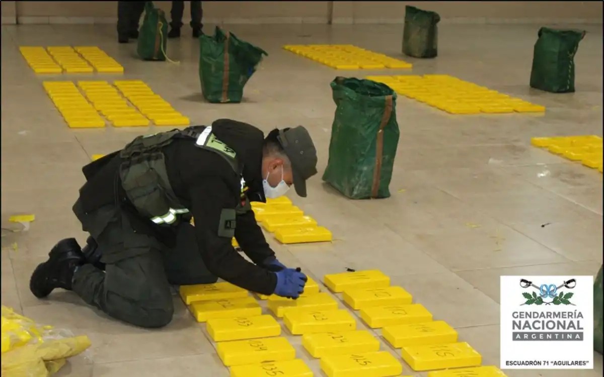 Secuestran en Tucumán 470 kilos de cocaína
