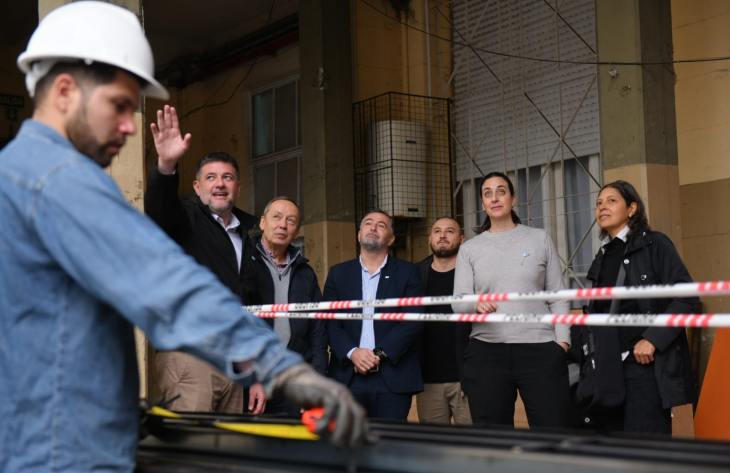 Alumnos de la Normal destacaron los avances de las obras y valoraron la respuesta del Gobierno