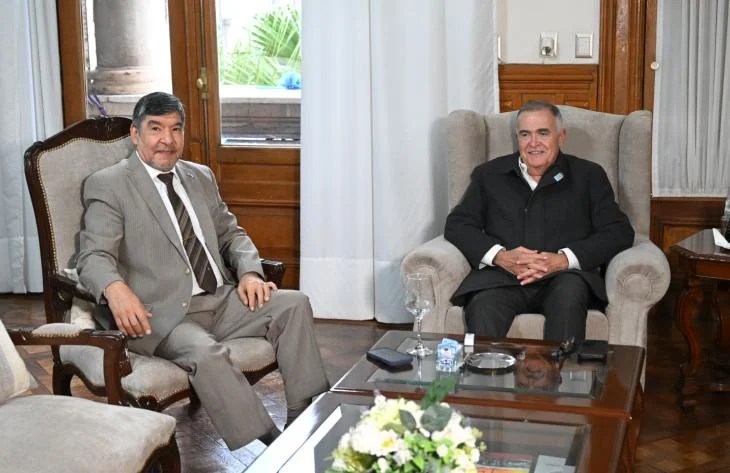 Jaldo y Acevedo analizaron la agenda de gestión en Casa de Gobierno