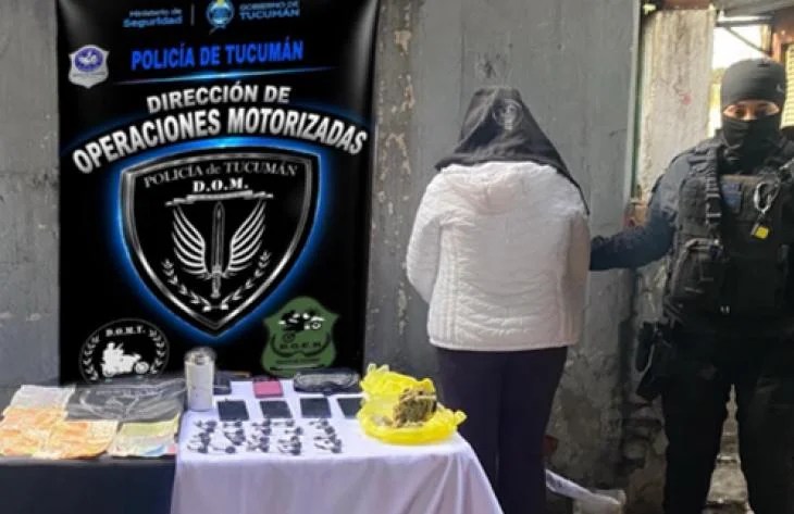 Decomisan drogas durante recorridos preventivos