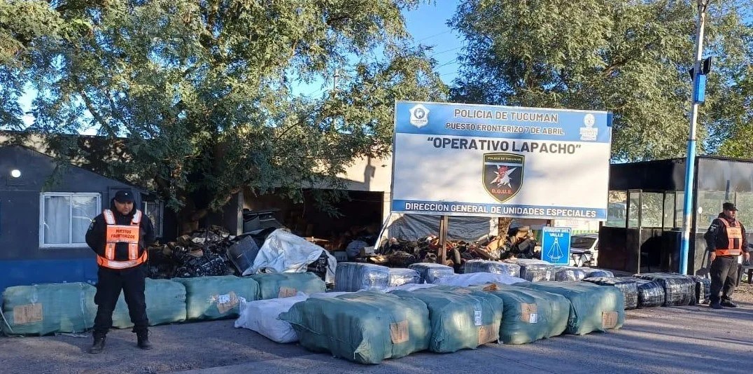 Operativo Lapacho: incautan mercadería de origen extranjero en la localidad de 7 de Abril