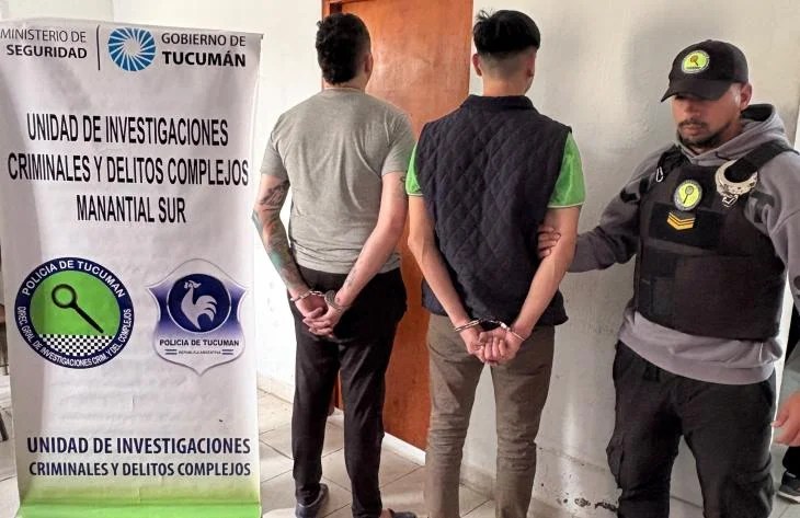 Tras allanamientos, dos hombres fueron aprehendidos por un millonario robo