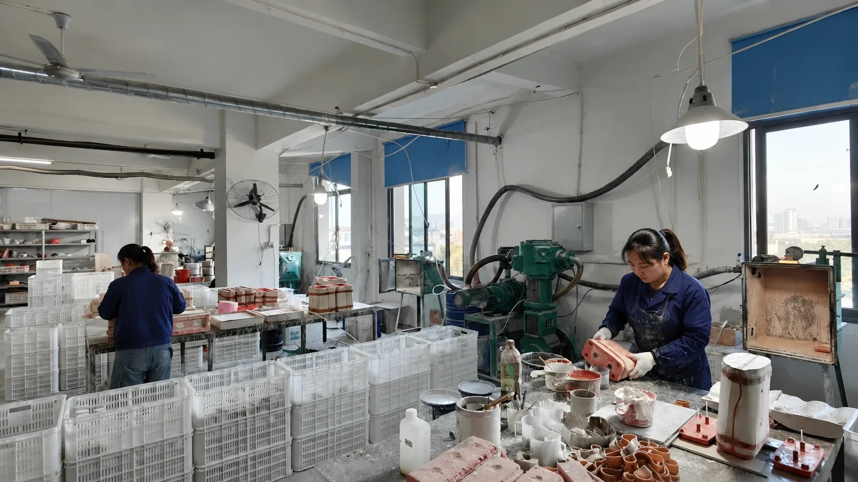 Casting resin for a custom polyresin product