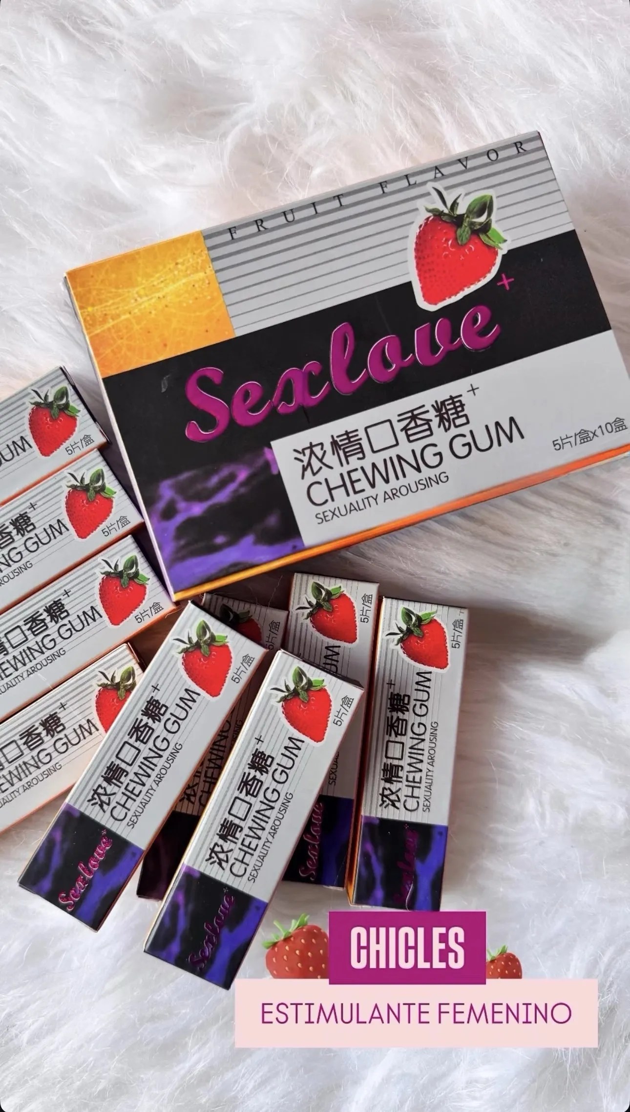Chicles excitantes