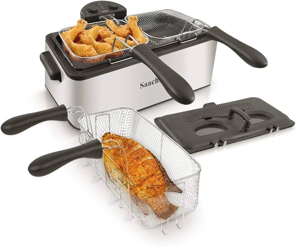 Saachi 6L Double Deep Fryer