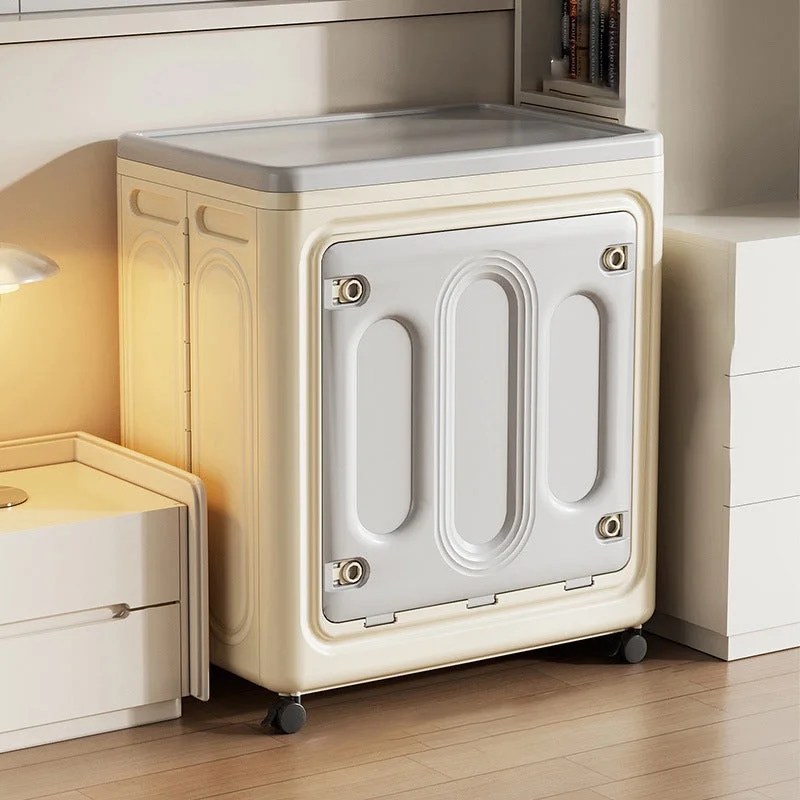 Modern Movable Plastic Storage Box 120 Liters