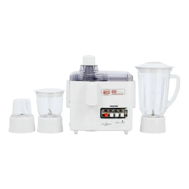 Geepas 4 In 1 Food Processor 650W | GSB6147