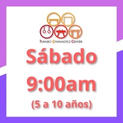 Sábado 9:00am (5 a 10 años)