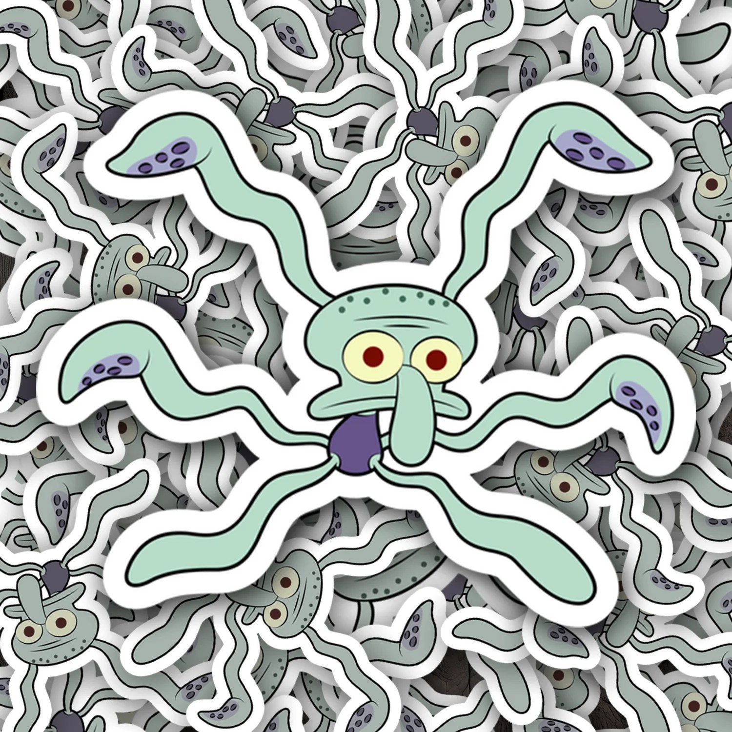 Squidward Dance Meme Sticker Fast Free Shipping Turbo Vinyl