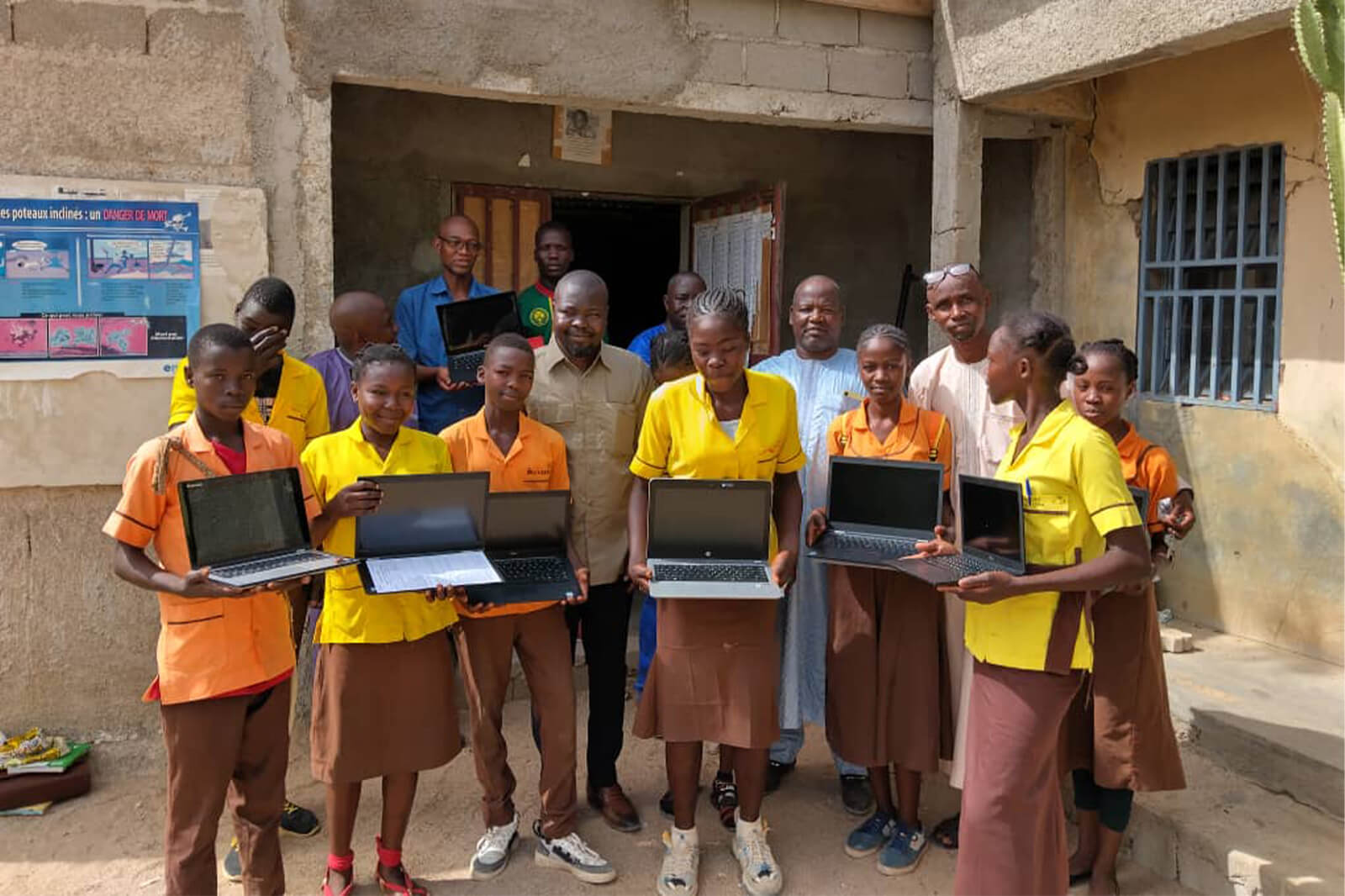 Computer donation Cameroon