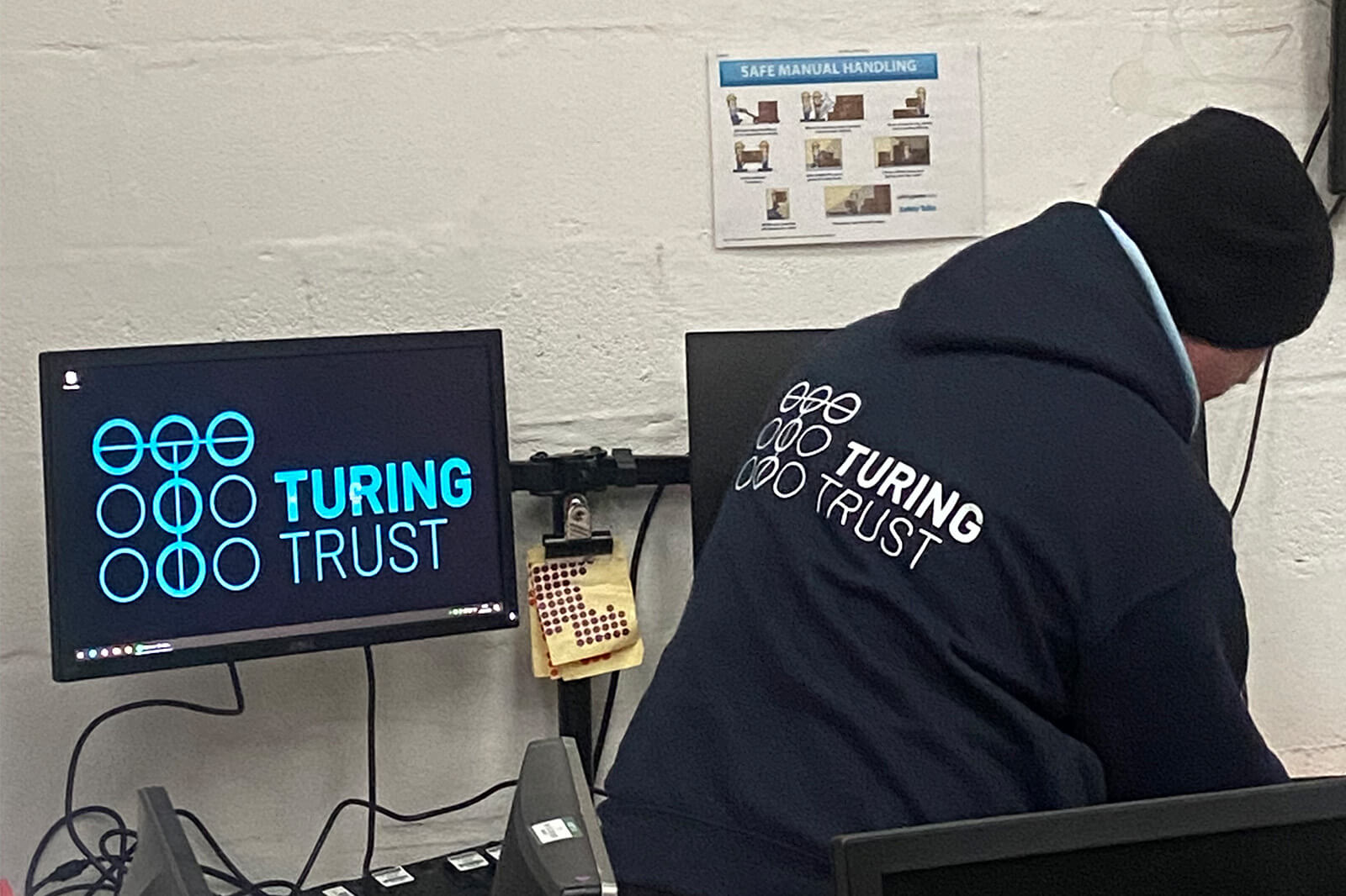 Turing Trust computer donation processing