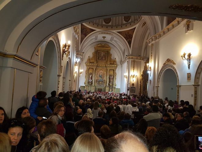 Interior Iglesia del convento de los Franciscanos