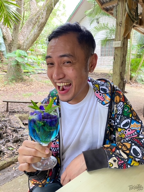 Blue Ternatea with Tarragon, Rancho Domingo Ifugao | Turista Boy