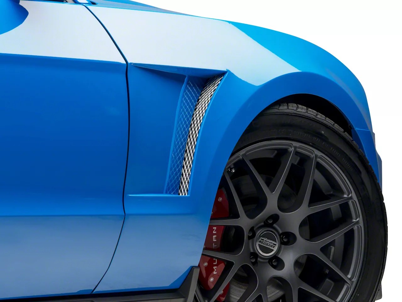  Fender Liner For 2010 2014 Ford Mustang Front Passenger Side Front Section Automotive 2010-2014 Ford Mustang Passenger Side Front Fender - Best Value - FO1241281.