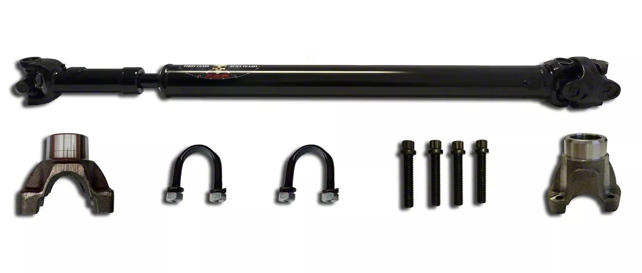 Adams Driveshaft Jeep Wrangler Extreme Duty Series Rear 1310 Cv Driveshaft With Solid U Joints Asdjk 1310r S4d 07 18 Jeep Wrangler Jk 4 Door Free Shipg Includes Brute Force Red seals.