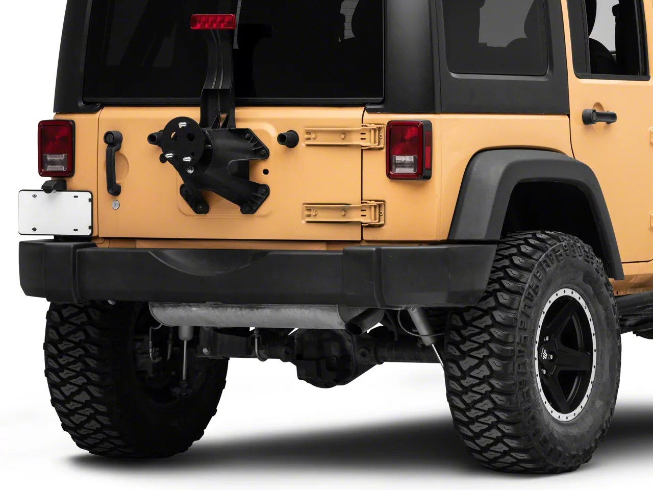 Surco Jeep Wrangler Spare Tire Rack Sj4319 87 18 Jeep Wrangler Yj Tj Jk 