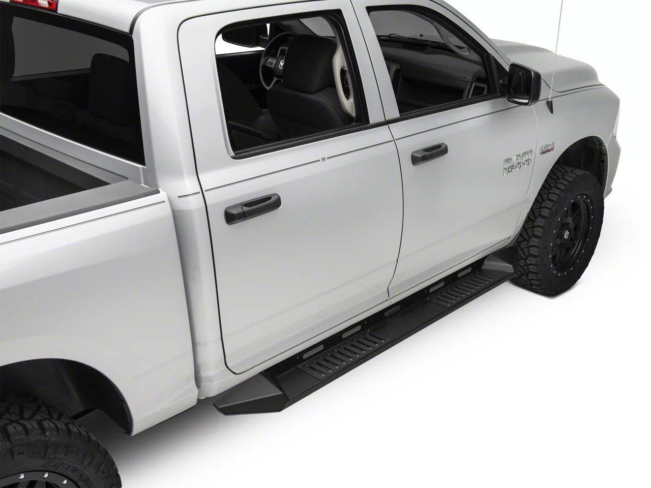 Black horse off road ram armour running boards