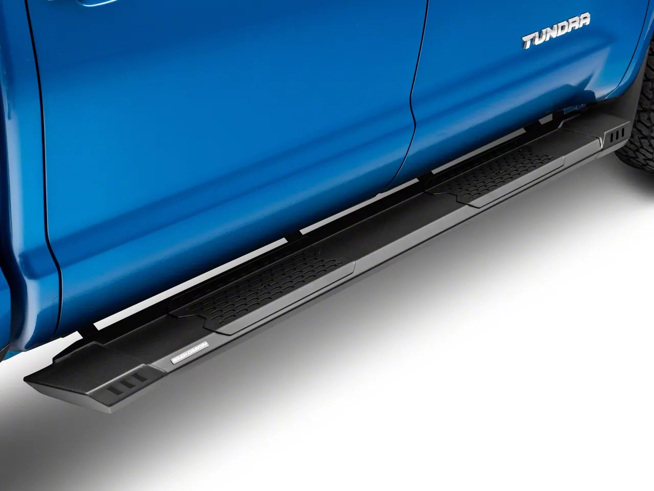 Rough country tundra cab length hd2 running boards; black srb071791 (07