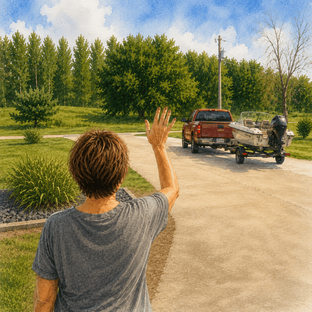 Gone Fishing – and I Don’t Hear Anybody Complaining