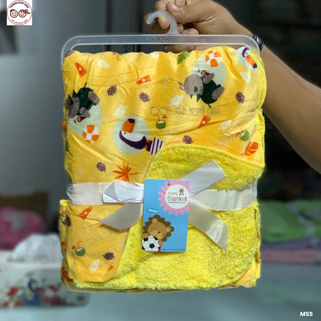 Newborn Baby Blanket - Yellow