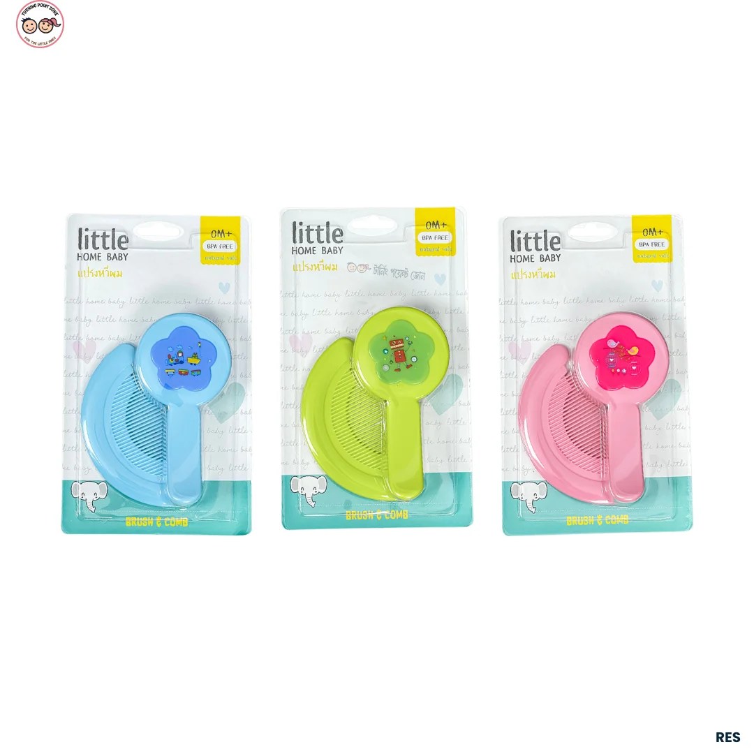 Little Home Baby Hair Brush & Comb