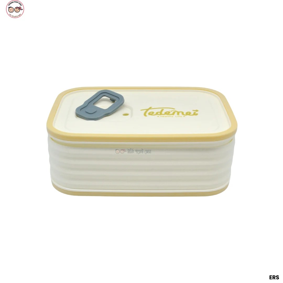 Rectangle Lunch Box - Cream