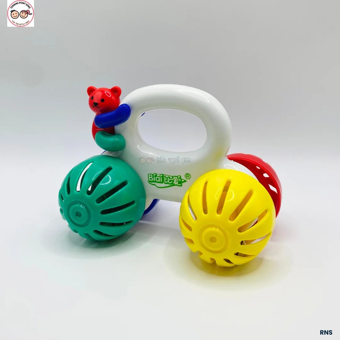 Biai Bear Rolling Baby Hand Bell