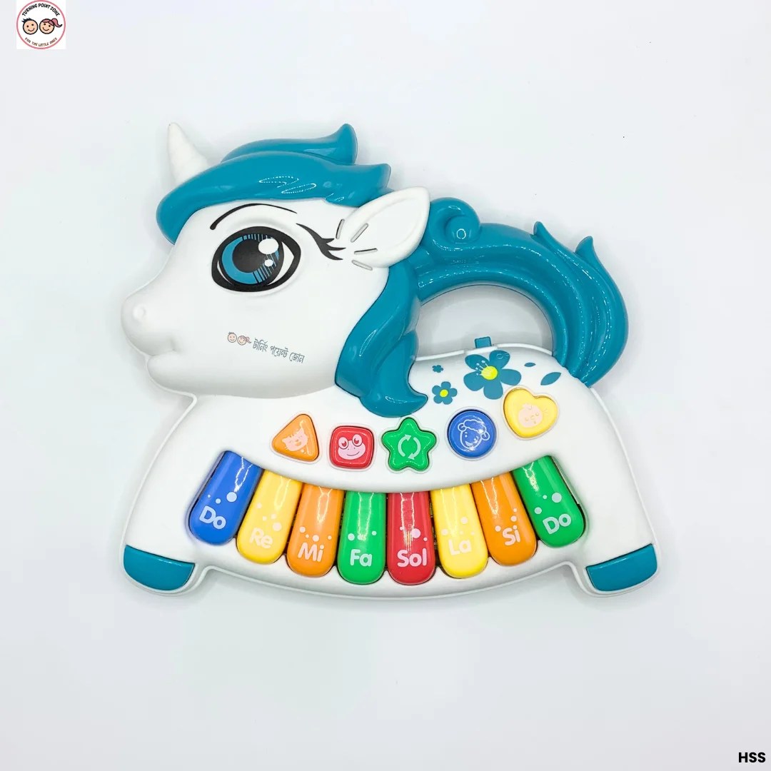 Animal Sound Piano Musical Train Toy - Green
