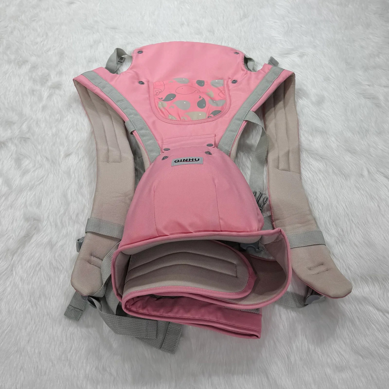 QINHU Premium Baby Carrier - Pink