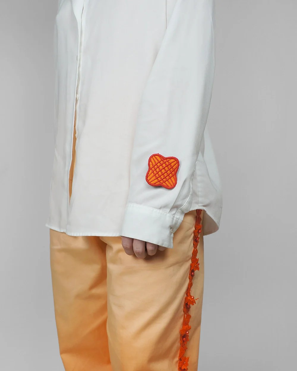 Double Circle Embroidered Patch Turningtidesnyc - Landscape Picture Collection - High Resolution Quality