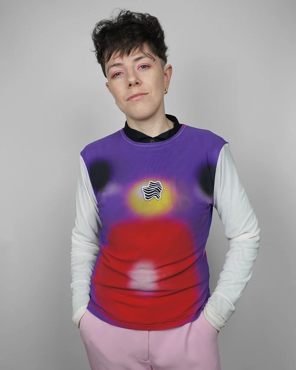 Wave Embroidered Patch Turningtidesnyc - Space Illustrations - Ultra HD Retina Collection