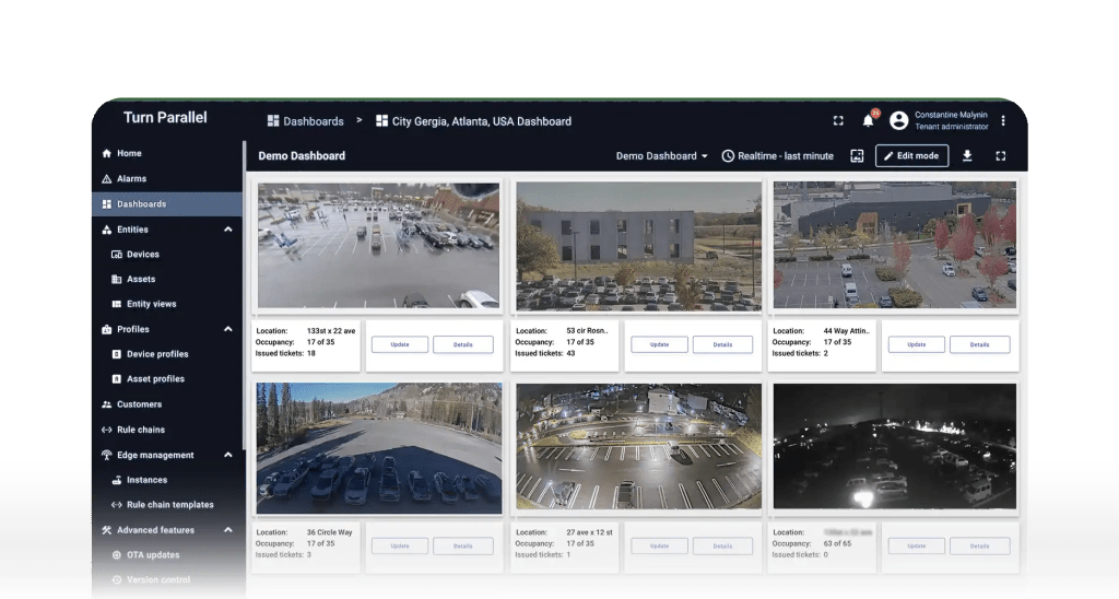 Turn Parallel dashboard