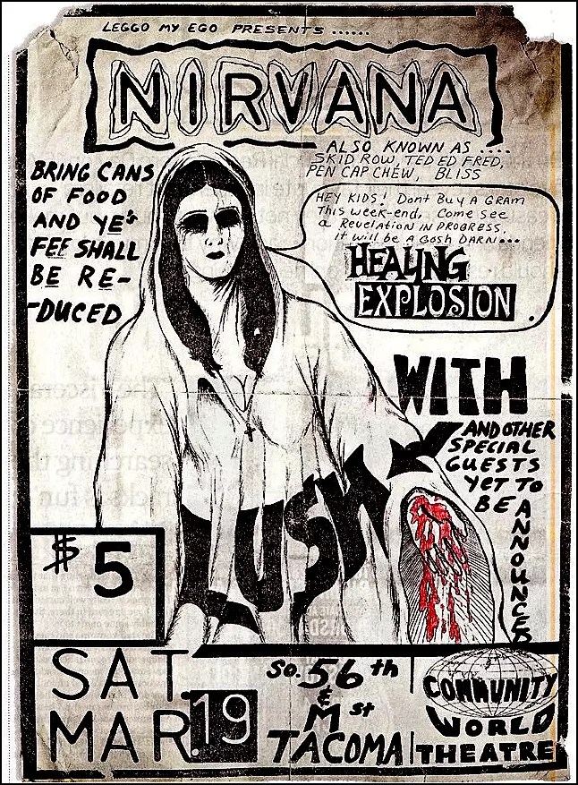 1988 NIRVANA ポスター