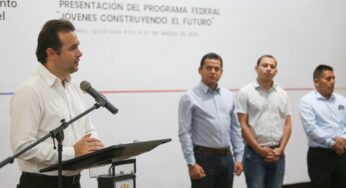 Pone en marcha Pedro Joaquín programa de becas laborales para jóvenes de Cozumel