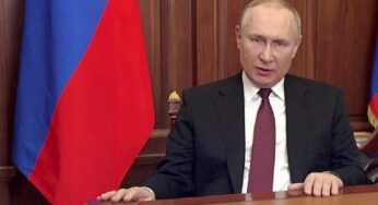 Anuncia Putin acción militar en Ucrania; quien se oponga “tendrá respuesta”