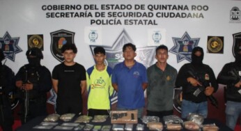 Detienen a narcobanda en la Región 226 de Cancún