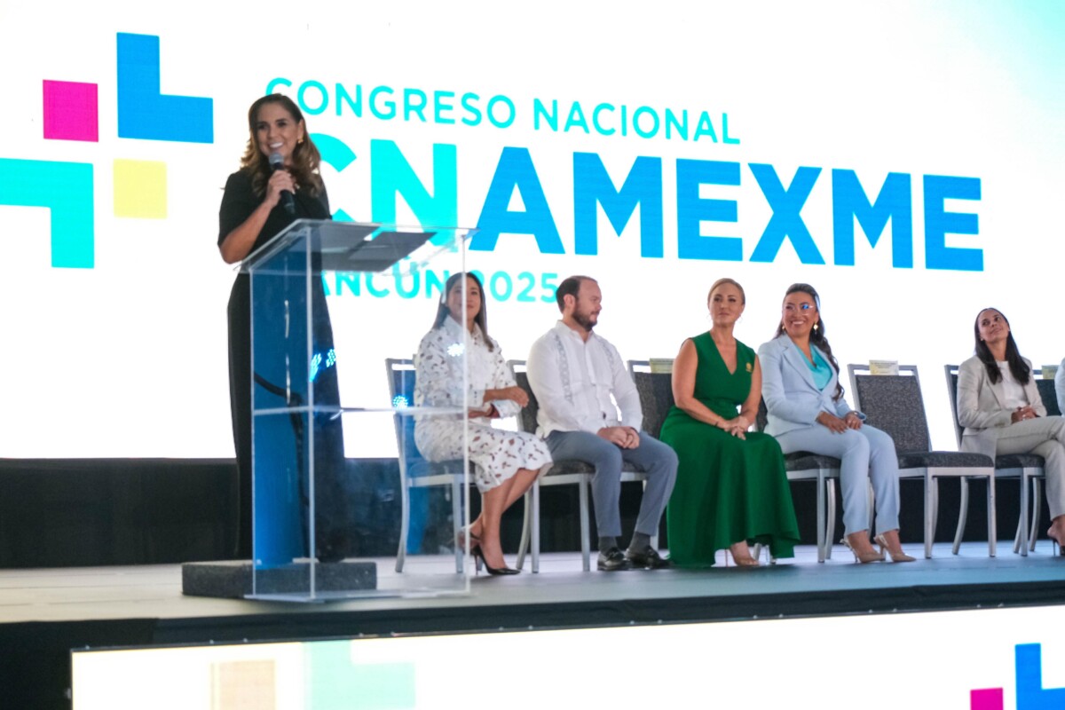 Impulsa Mara Lezama el empoderamiento de las mujeres en el Congreso Nacional AMEXME 2025