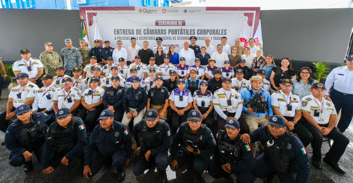 La inversión de más de 31 millones de pesos permitirá a la policía documentar en audio y video sus actuaciones, reforzando protocolos y transparencia.