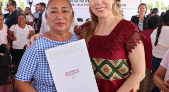 Gobierno de Atenea Gómez Ricalde avanza en la regularización de la tierra en Zona Continental
